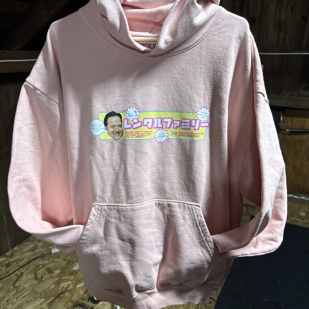 Searchlight Pictures Rental Family Pink Hoodie Size XL